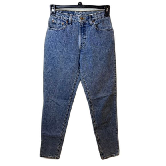 Levi's 550 Women's Jeans Light Wash Denim Relaxed Fit Tapered Leg Size 7 - Picture 1 of 8